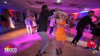 Tamba Salsache Hissirou and Yuliya Pilipenko Salsa Dancing at 3 Front Relax