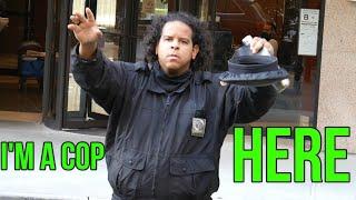 Fake cop calls real cops on ELY for filming in public !