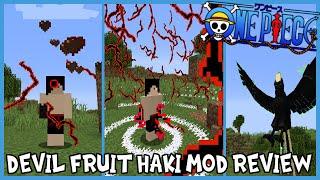 ALL THE HAKI ABILITIES & TECHNIQUES! Minecraft One Piece Devil Fruit Mod Review