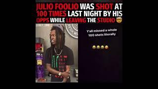 Foolio Says he got shot over 100 times