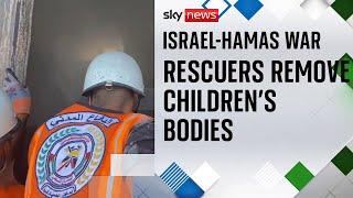 Nine children reportedly killed in Israeli strikes | Israel-Hamas War