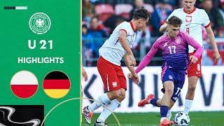 Deutschland beendet Quali ungeschlagen! | Polen - Deutschland 3:3 | Highlights | U 21 EURO Quali