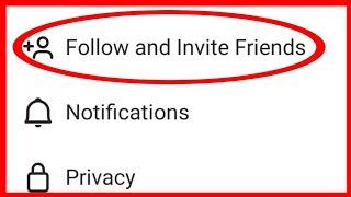 Instagram Follow And Invite Friends !! How To Use Instagram Follow And Invite Friends