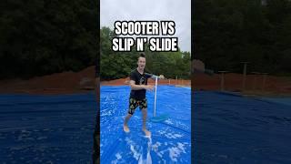 4 WAYS TO USE A SCOOTER ON A SLIP N’ SLIDE 