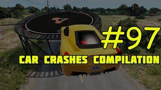 Car Crashes Compilation BeamNG Drive - #97