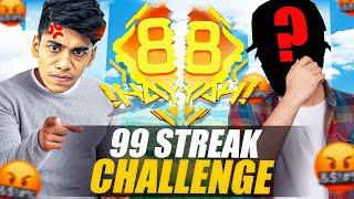 Every Free fire Player will Watch this Ending99 Booyah Streak Challenge!!