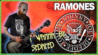 RAMONES - I Wanna Be Sedated - Guitar Cover