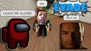 ROBLOX Evade Funny Moments MEMES #1