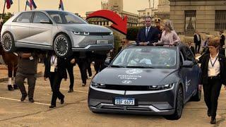 WE MODIFIED THE PRESIDENT'S CAR for the change of command ceremony