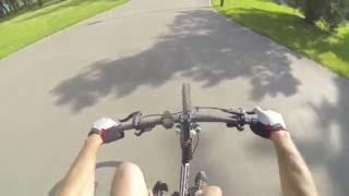 Wheelie in the park. 3 km without stopping. Look only 1 minute.)