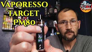 Vaporesso Target PM80 AIO Style Pod Mod Review/ RBA Build