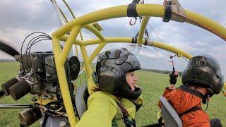 На паралёте в день рождения #полет #parapente #паралёт #внебе #paramotor