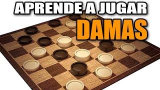 Cómo jugar a DAMAS - Reglas juego de mesa - Tutorial