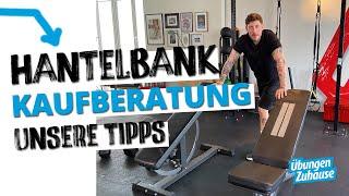 Hantelbank kaufen für Zuhause - unsere Tipps