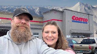 Massive Spring Supply Run, Before Volcano Erupts in Anchorage Alaska Emergency Livestock Food Supply