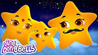 Twinkle Twinkle Little Star - नील गगन के तारे Hindi Rhymes And Baby Songs| Balgeet| Ding Dong Bells