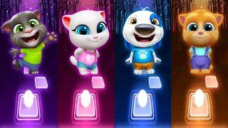 Talking Tom Dance - Talking Angela Dance - Talking Hank Dance - Talking Ginger Dance - Music Songs