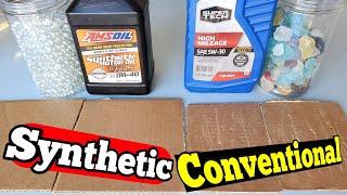 How Does SYNTHETIC Motor Oil Work Compared to Conventional? #73