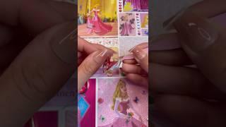 Sleeping beauty #sleepingbeauty #scrapbook #asmr #disney #stickers #journal #scrapbooking #relax