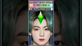 BTS Jungkook as a sim?? |The sims 4 #shorts #thesims #sims4 #cas #kpop #bts #jungkook #gaming