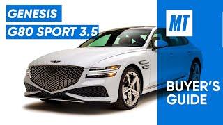 Near Prestige Sedan! 2022 Genesis G80 Sport 3.5 | Buyer's Guide | MotorTrend