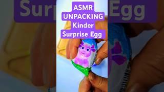 ASMR UNPACKING Kinder Surprise eggs ASMR️🩷️#asmr#unboxing #unpacking#satisfying #kindersurprise