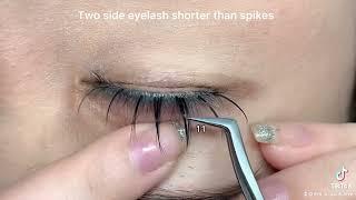 Eyelash extensions manga lash #eyelashextensions #lashextensions #beauty #falselashes #foryou