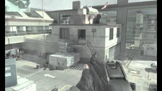 Call Of Duty MW3: Multiplayer. Terminal, как запрыгнуть на крышу самолета.