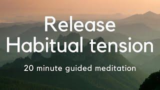 20 Minute Guided Meditation to Release Habitual Tension | Sthiramanas