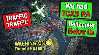 TCAS Avoided Collision with Army Helicopter Over Potomac River