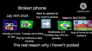 The real reason to why I haven't posted that much
