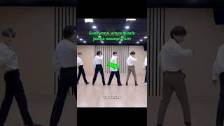 Taehyung forgot the dress code #btsshorts #taehyung #funnyvideo