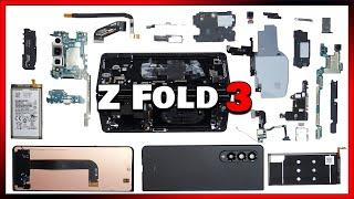 Samsung Galaxy Z Fold 3 5G Disassembly Teardown Repair Video Review