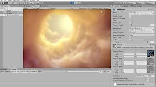 Protean clouds shadertoy to Unity-Universal SRP - Github Free