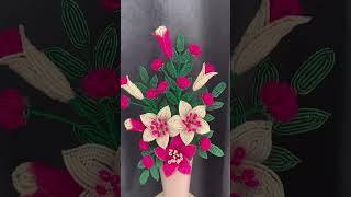 Букет из бисера. #бисер #цветыизбисера #handmade #ручная_работа #рукоделие