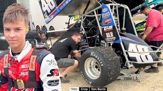Veteran Danny Dietrich, Rookie Aiden Price side-by-side at Attica