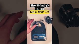 Weight comparison: Zebco Bullet Mg vs Baby bullet vs Original