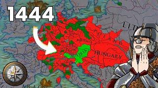 EU4 but the World is ALWAYS at WAR - AI Only Timelapse