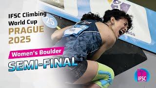 Women's Boulder semi-final | Prague 2025