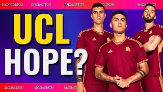 Roma SEE the CHAMPIONS LEAGUE LIGHT...!