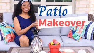 Beautiful Cozy  Patio Décor II Patio Makeover II Outdoor Living