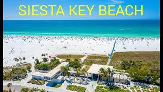 Beautiful Siesta Key Beach in Sarasota Florida! Blue Waters and Fun in the Sun! Drone Video