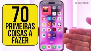 70 primeiras coisas para fazer no iPhone