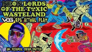 Neon Lords of the Toxic Wasteland | RPG Actual Play "Death Grinder TV: The Battle of the Damned"