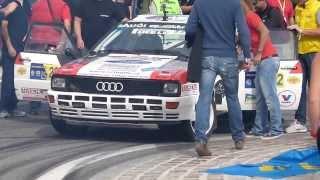 KLAUSNER AUDI QUATTRO RALLY LEGEND 2013 SHOW