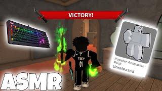 MM2 KEYBOARD ASMR With The NEW *POPULAR* ANIMATION BUNDLE.. (Murder Mystery 2)