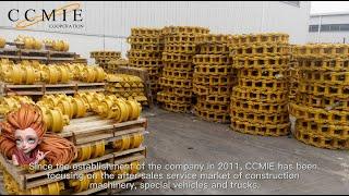 Komatsu excavator spare parts,Track assembly,Chain track assembly,Unilateral support wheel assembly