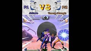 When both players LOCK IN in JoJo HFTF (Jotaro vs Young Joseph)