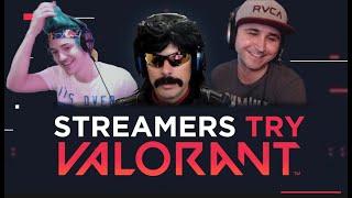 When Streamers First Tried VALORANT