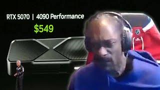 Snoop Dogg Reaction to RTX 5070